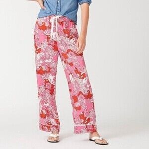 J crew relaxed pant in vintage paisley size 6